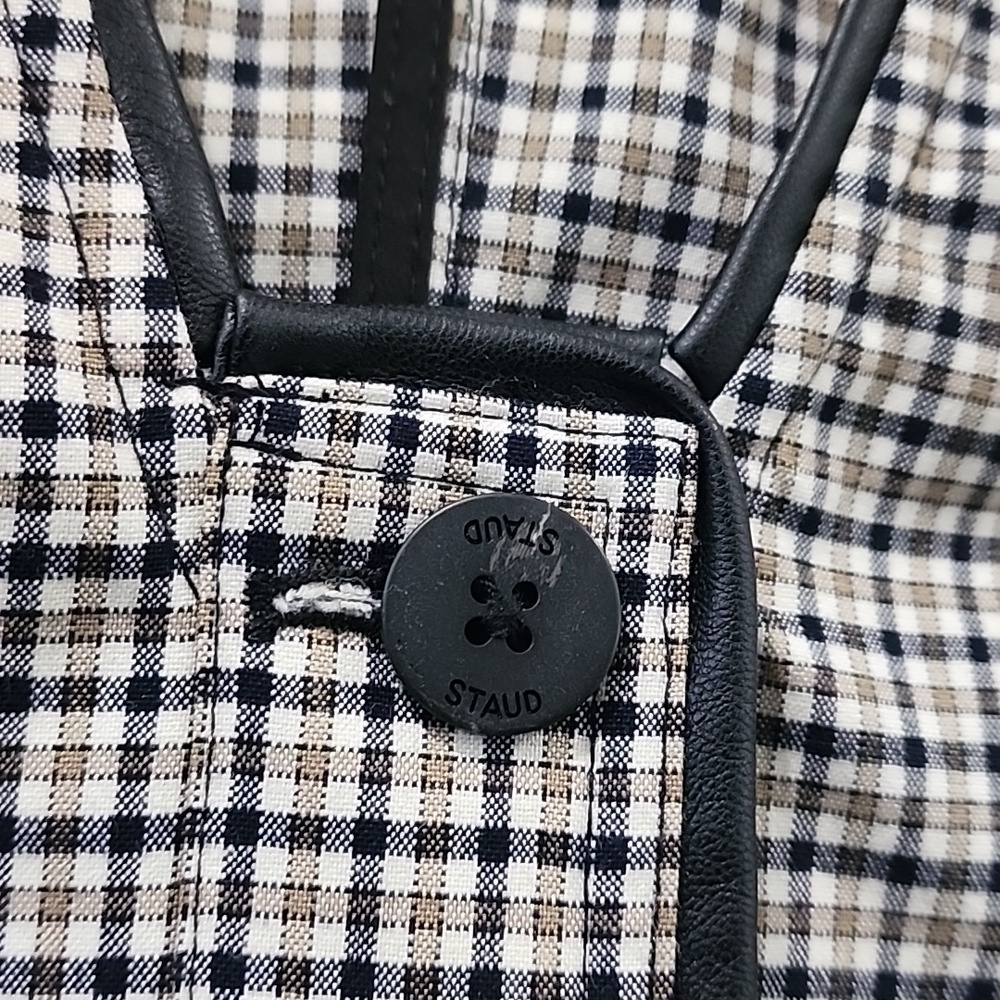 Staud Fairham Plaid Dress - Picture 7 of 15
